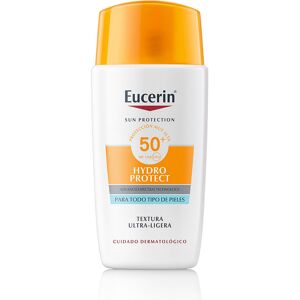 Eucerin Solaire Visage Hydro Protect SPF50+ 50 ml - Publicité Eucerin Solaire Visage Hydro Protect SPF50+ 50 ml - Publicité