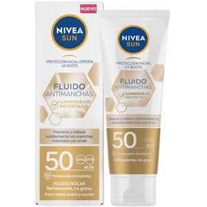 Nivea Sun Antimanches fluide visage SPF50 40 ml - Publicité Nivea Sun Antimanches fluide visage SPF50 40 ml - Publicité