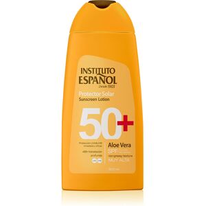 Instituto Español Lotion solaire à l’aloe vera Spf 50+ - Publicité Instituto Español Lotion solaire à l’aloe vera Spf 50+ - Publicité