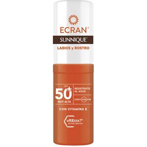 Ecran Écran Sunnique stick lèvres et visage SPF50+ 8 ml - Publicité Ecran Écran Sunnique stick lèvres et visage SPF50+ 8 ml - Publicité