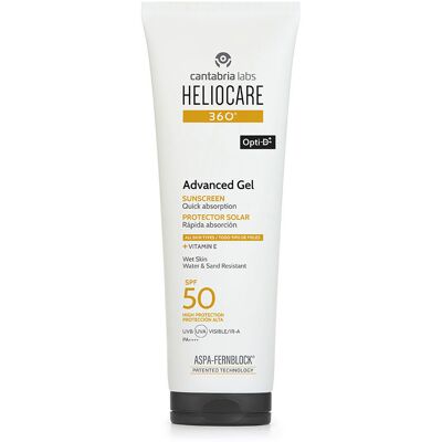 Crème Solaire Avancée Heliocare SPF50 - Gel Léger et Résistant à l'Eau - Publicité Crème Solaire Avancée Heliocare SPF50 - Gel Léger et Résistant à l'Eau - Publicité