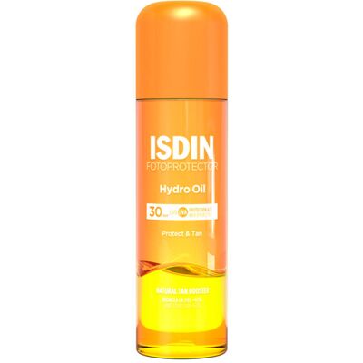 Isdin Hydro Oil SPF 30 - Huile Solaire Hydratante pour Tous Types de Peau - Publicité Isdin Hydro Oil SPF 30 - Huile Solaire Hydratante pour Tous Types de Peau - Publicité