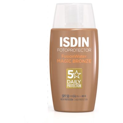 Crème solaire Fusion Water Color Bronze SPF50 pour peau - Unisexe - Publicité Crème solaire Fusion Water Color Bronze SPF50 pour peau - Unisexe - Publicité