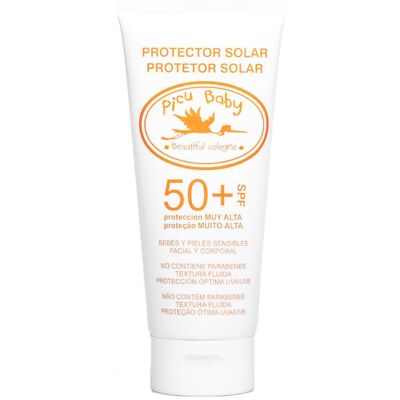 Crème solaire SPF 50+ Picu Bébé - 100 ml - Publicité Crème solaire SPF 50+ Picu Bébé - 100 ml - Publicité