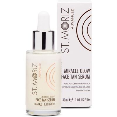 St. Moriz Sérum bronzant visage miracle glow Advanced 30 ml - Publicité St. Moriz Sérum bronzant visage miracle glow Advanced 30 ml - Publicité