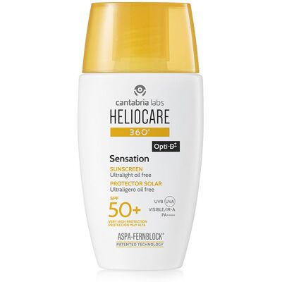 Cantabria Labs Heliocare Crème solaire sensation 360º SPF50+ 50 ml - Publicité Cantabria Labs Heliocare Crème solaire sensation 360º SPF50+ 50 ml - Publicité