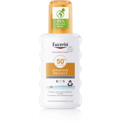 Eucerin Spray de Protection Solaire SPF 50+ pour Enfants - Protection Solaire - Publicité Eucerin Spray de Protection Solaire SPF 50+ pour Enfants - Protection Solaire - Publicité
