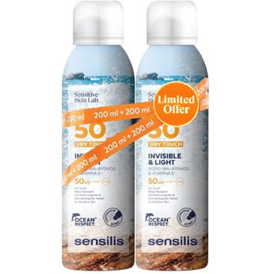 Sensilis Body Spray SPF50+ - Spray pour le corps - Publicité Sensilis Body Spray SPF50+ - Spray pour le corps - Publicité