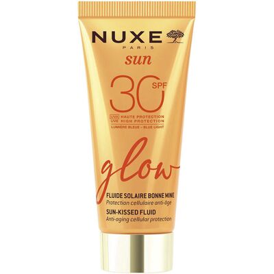 Nuxe Sun fluido solar glow alta protección SPF30 40 ml - Publicité Nuxe Sun fluido solar glow alta protección SPF30 40 ml - Publicité