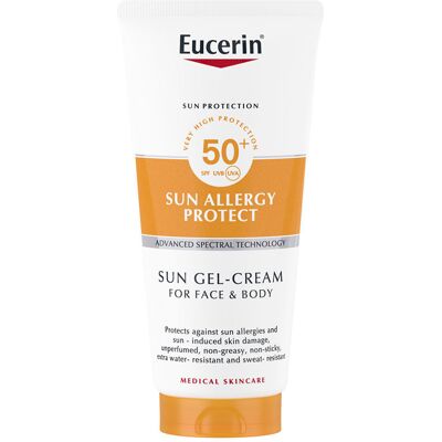 Eucerin Crème gel protectrice contre les allergies solaires SPF50+ 200 ml - Publicité Eucerin Crème gel protectrice contre les allergies solaires SPF50+ 200 ml - Publicité