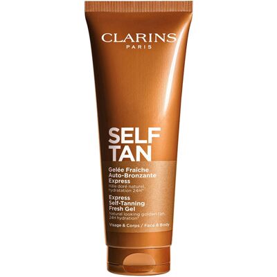 Clarins Gel Autobronceador rostro y cuerpo 125 ml - Publicité Clarins Gel Autobronceador rostro y cuerpo 125 ml - Publicité