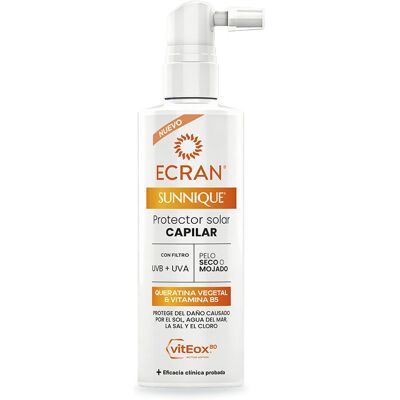 Ecran Sunnique protector solar capilar 100 ml - Publicité Ecran Sunnique protector solar capilar 100 ml - Publicité
