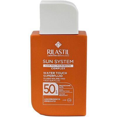 Rilastil Sun System Water Touch Superfluid SPF50 50 ml - Publicité Rilastil Sun System Water Touch Superfluid SPF50 50 ml - Publicité