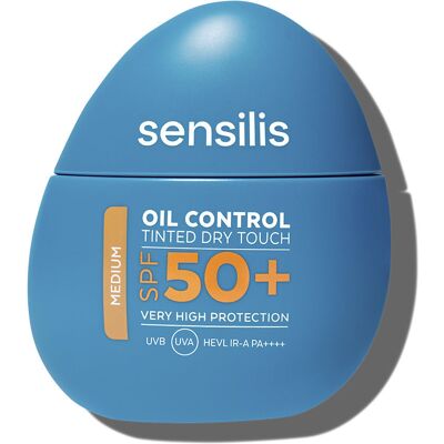 Sensilis Crème solaire teintée matifiante et sèche au toucher SPF50+ #Medium - Publicité Sensilis Crème solaire teintée matifiante et sèche au toucher SPF50+ #Medium - Publicité