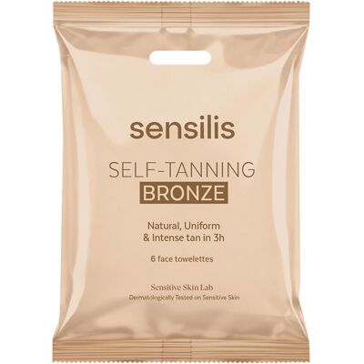 Sensilis Lingettes autobronzantes #Bronze - Publicité Sensilis Lingettes autobronzantes #Bronze - Publicité