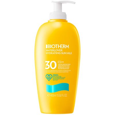 Lait Solaire Hydratant SPF 30 Waterlover - Biotherm - Publicité Lait Solaire Hydratant SPF 30 Waterlover - Biotherm - Publicité