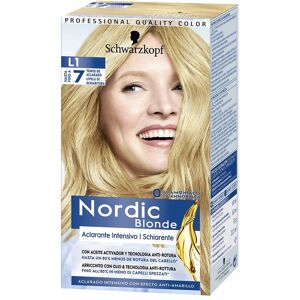 Schwarzkopf Mass Market Nordic Blonde L1 éclaircissant intensif 0% ammoniaque 5 u - Publicité Schwarzkopf Mass Market Nordic Blonde L1 éclaircissant intensif 0% ammoniaque 5 u - Publicité
