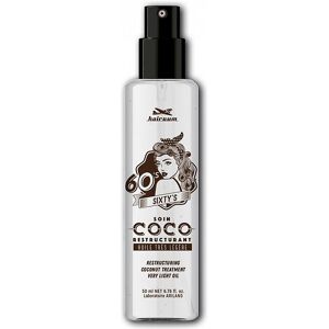 Huile de Coco Recovery Hairgum Sixty's - Huile capillaire - 50ml - Publicité Huile de Coco Recovery Hairgum Sixty's - Huile capillaire - 50ml - Publicité