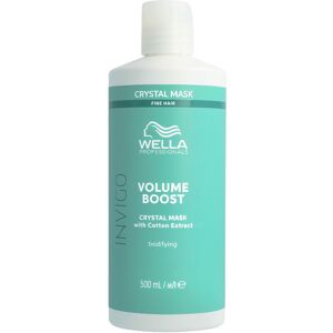 Masque Cristal Volume Boost de Wella Professionals (500ml) - Publicité Masque Cristal Volume Boost de Wella Professionals (500ml) - Publicité
