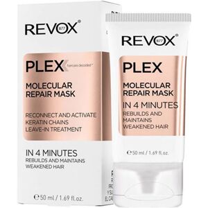 Revox Masque réparateur moléculaire Plex 50 ml - Publicité Revox Masque réparateur moléculaire Plex 50 ml - Publicité