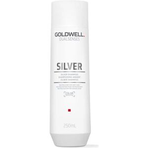 Shampoing Silver Dual Senses de Goldwell - Neutralisant pour cheveux gris - 250ml - Publicité Shampoing Silver Dual Senses de Goldwell - Neutralisant pour cheveux gris - 250ml - Publicité