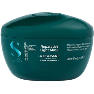 Alfaparf Milano Semi Di Lino Reconstruction Masque Léger - Masque capillaire - Vegan - 200 ml - Publicité Alfaparf Milano Semi Di Lino Reconstruction Masque Léger - Masque capillaire - Vegan - 200 ml - Publicité