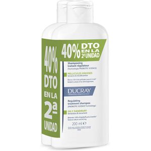 Ducray Shampoing Kelual Squanorm pour pellicules grasses, pack de 2 x 200 ml - Publicité Ducray Shampoing Kelual Squanorm pour pellicules grasses, pack de 2 x 200 ml - Publicité