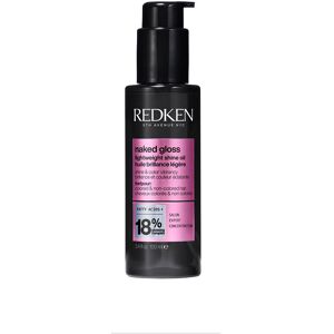 Redken Naked Gloss huile ultra-légère à la brillance miroir et à la protection thermique 100 ml - Publicité Redken Naked Gloss huile ultra-légère à la brillance miroir et à la protection thermique 100 ml - Publicité