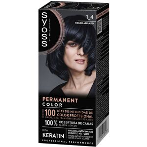 Syoss Permanent Color #1.4-Negro Azulado - Publicité Syoss Permanent Color #1.4-Negro Azulado - Publicité