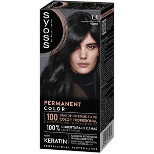 Syoss Permanent Color #1.1-Negro - Publicité Syoss Permanent Color #1.1-Negro - Publicité