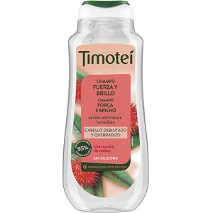 Timotei champú fuerza y brillo con aceite de ricino y coco para cabello débil y quebradizo 300 ml - Publicité Timotei champú fuerza y brillo con aceite de ricino y coco para cabello débil y quebradizo 300 ml - Publicité