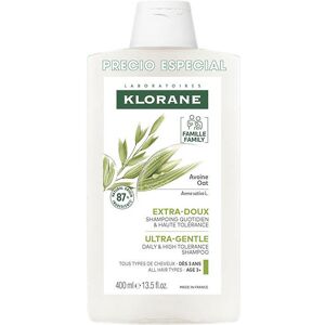 Klorane Shampoing doux au lait d’avoine - Publicité Klorane Shampoing doux au lait d’avoine - Publicité