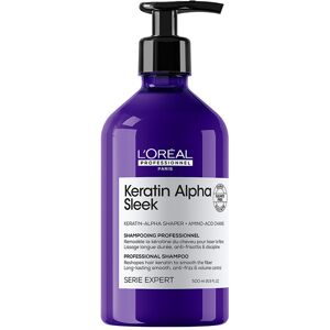 L'Oréal Professionnel Paris Keratin Alpha Sleek champú 500 ml - Publicité L'Oréal Professionnel Paris Keratin Alpha Sleek champú 500 ml - Publicité
