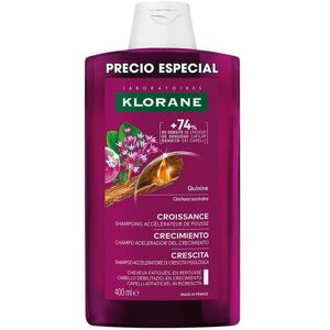 Klorane Crecimiento champú acelerador del crecimiento 400 ml - Publicité Klorane Crecimiento champú acelerador del crecimiento 400 ml - Publicité