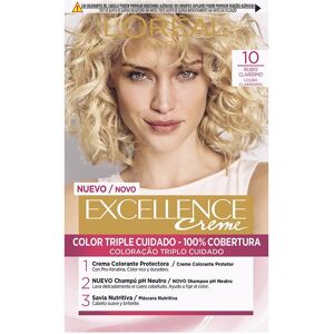 L'Oréal París Excellence Creme tinte #10 rubio muy claro - Publicité L'Oréal París Excellence Creme tinte #10 rubio muy claro - Publicité