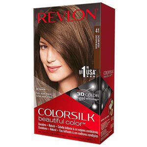 Revlon Mass Market Colorsilk coloration permanente #41-châtain moyen - Publicité Revlon Mass Market Colorsilk coloration permanente #41-châtain moyen - Publicité