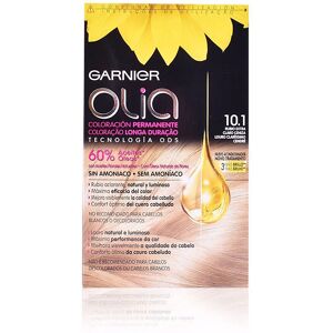 Garnier Olia Coloration permanente #10.1 blond très clair coffret - Publicité Garnier Olia Coloration permanente #10.1 blond très clair coffret - Publicité