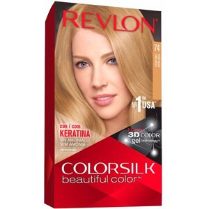 Revlon Mass Market Colorsilk couleur permanente #74-blond moyen - Publicité Revlon Mass Market Colorsilk couleur permanente #74-blond moyen - Publicité