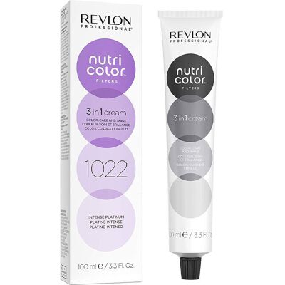 Revlon Nutri Color Filters Masque Capillaire Platinum - Masque capillaire - Publicité Revlon Nutri Color Filters Masque Capillaire Platinum - Masque capillaire - Publicité
