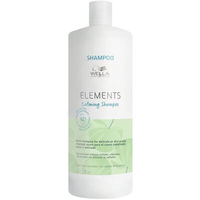Shampoing Apaisant Wella Elements - Sensible, 1L - Publicité Shampoing Apaisant Wella Elements - Sensible, 1L - Publicité