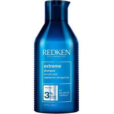 Shampoing Redken Extreme - Réparation de force - 300ml - Publicité Shampoing Redken Extreme - Réparation de force - 300ml - Publicité