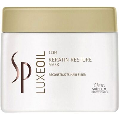 Masque Luxe Oil Keratin Restore de Wella - 400ml - Masque capillaire - Publicité Masque Luxe Oil Keratin Restore de Wella - 400ml - Masque capillaire - Publicité