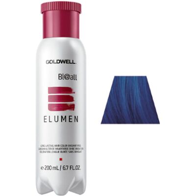 Coloration Capillaire Longue Durée Goldwell Elumen - Bleu - Teinture Professionnelle - Publicité Coloration Capillaire Longue Durée Goldwell Elumen - Bleu - Teinture Professionnelle - Publicité