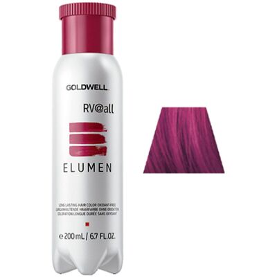 Coloration Cheveux Violet Rouge Goldwell Elumen - Sans Oxydant - Publicité Coloration Cheveux Violet Rouge Goldwell Elumen - Sans Oxydant - Publicité