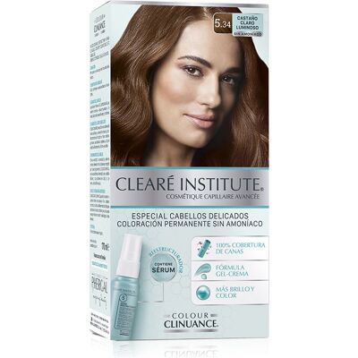 Coloration Brun Clair Lumineux de Clearé Institute - Permanente, Délicate, Vibrante - Publicité Coloration Brun Clair Lumineux de Clearé Institute - Permanente, Délicate, Vibrante - Publicité