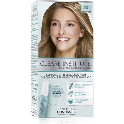 Coloration Cheveux Blond Clair - Clearé Institute - Publicité Coloration Cheveux Blond Clair - Clearé Institute - Publicité