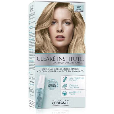 Coloration Clearé Institute 9.0 Blond Très Clair - Color pour cheveux - Publicité Coloration Clearé Institute 9.0 Blond Très Clair - Color pour cheveux - Publicité
