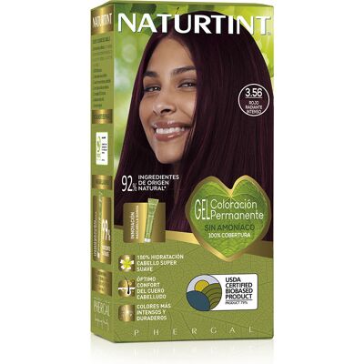 Coloration naturelle Naturtint 3.56 Rouge Radieux Intense - Coloration capillaire - Publicité Coloration naturelle Naturtint 3.56 Rouge Radieux Intense - Coloration capillaire - Publicité