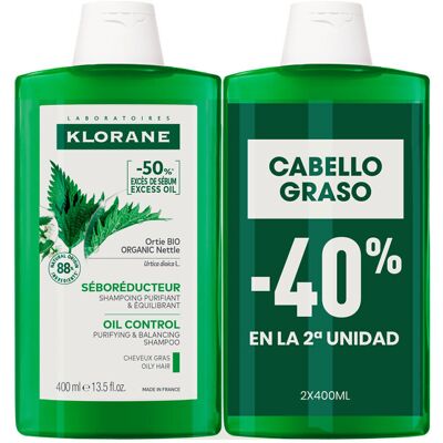 Shampoing bio à l'ortie de Klorane - Shampoo - Publicité Shampoing bio à l'ortie de Klorane - Shampoo - Publicité