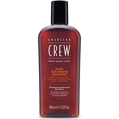 American Crew Shampooing Nettoyant Quotidien - 100 ml - Publicité American Crew Shampooing Nettoyant Quotidien - 100 ml - Publicité